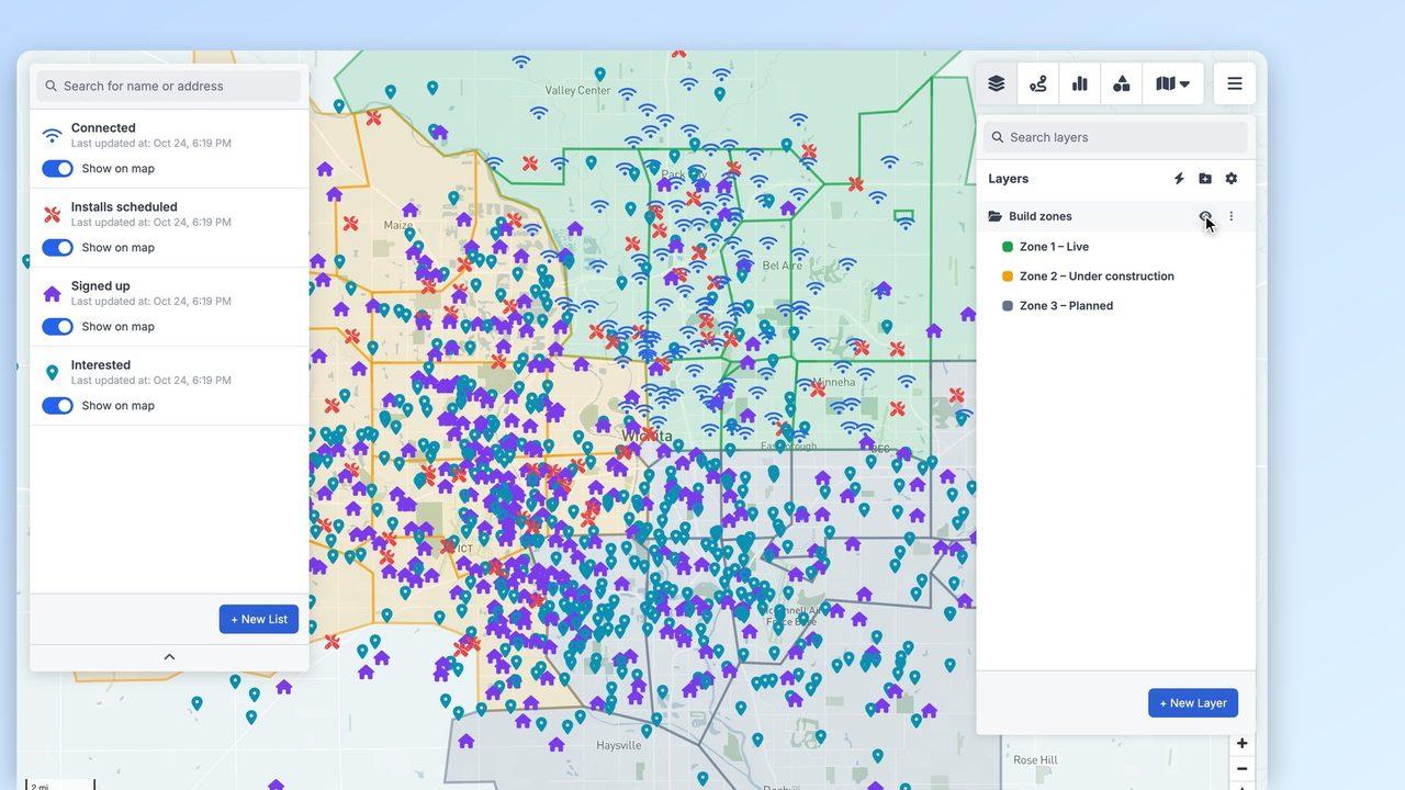 Demand inside every build zone
