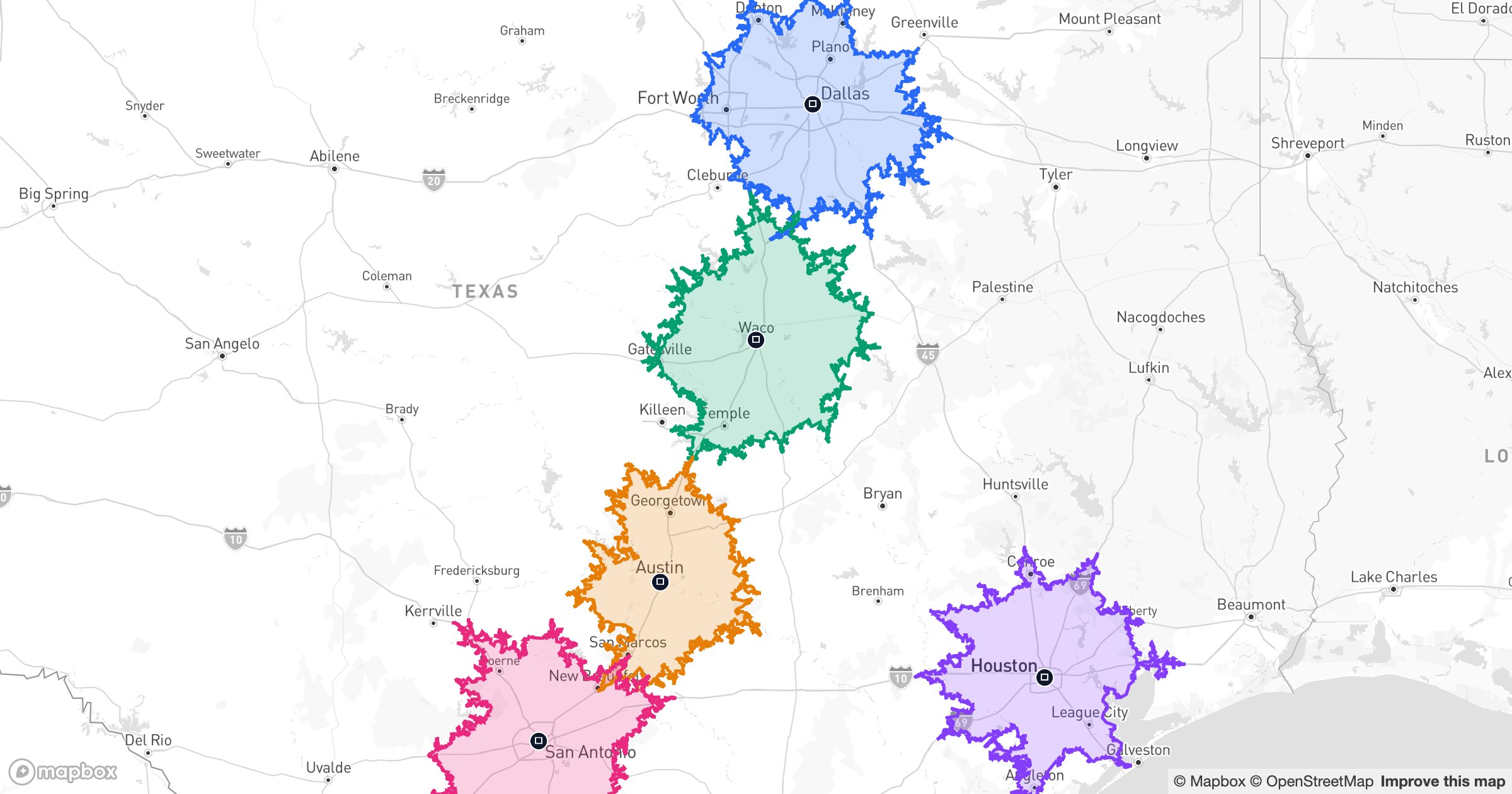 Mapping Drive-Time Coverage (and Finding the Gaps)