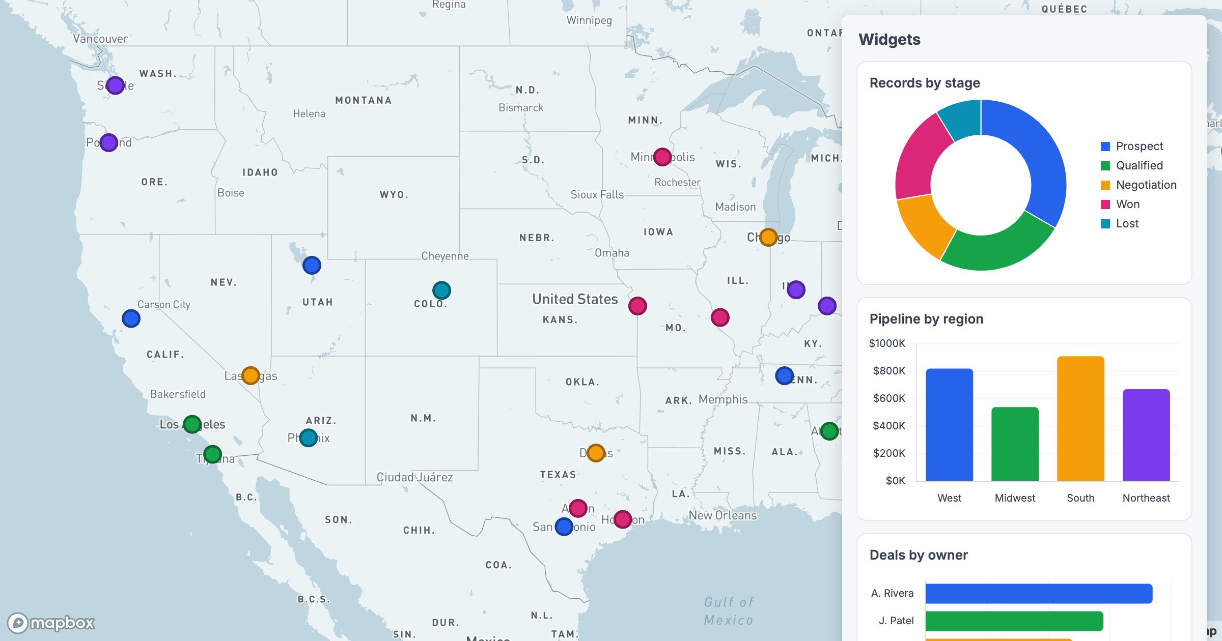 How to Build a Map Dashboard with Live Charts