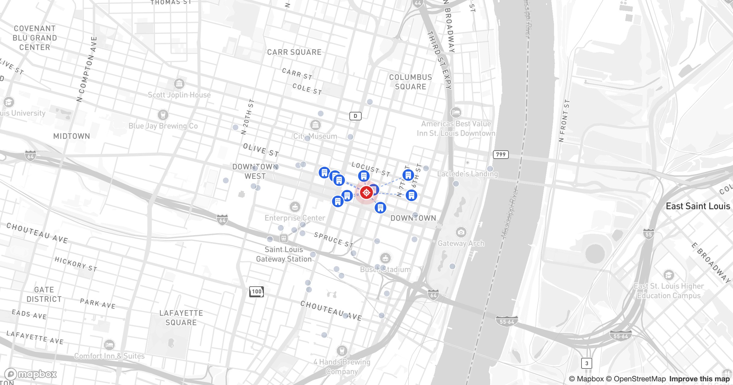 How to Find the Nearest Locations to Any Point