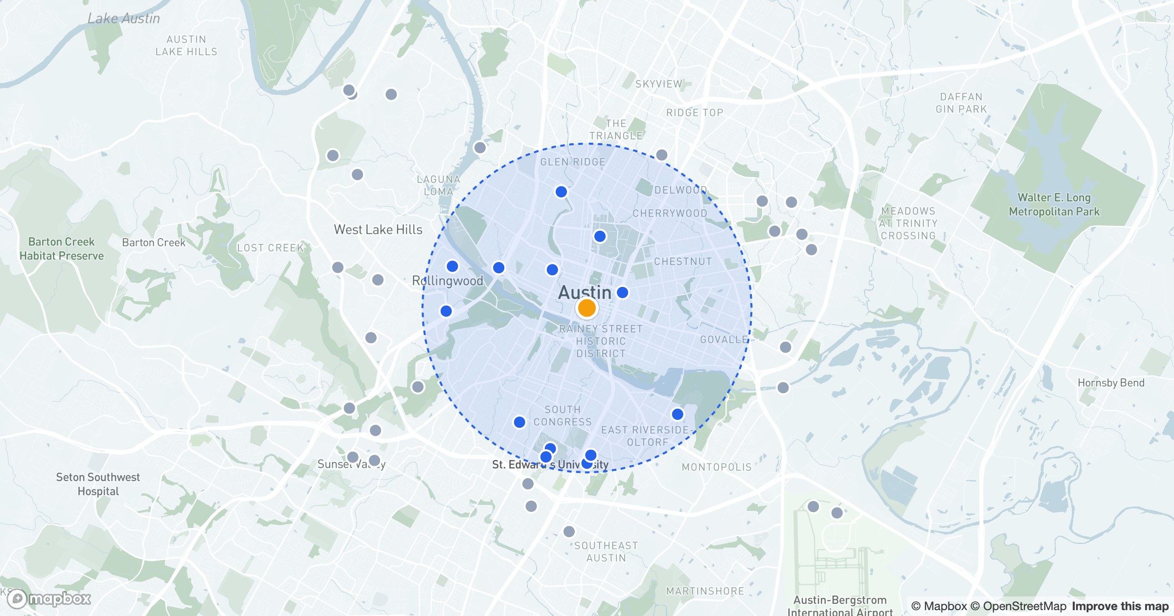 How to Find Locations Within a Radius on a Map