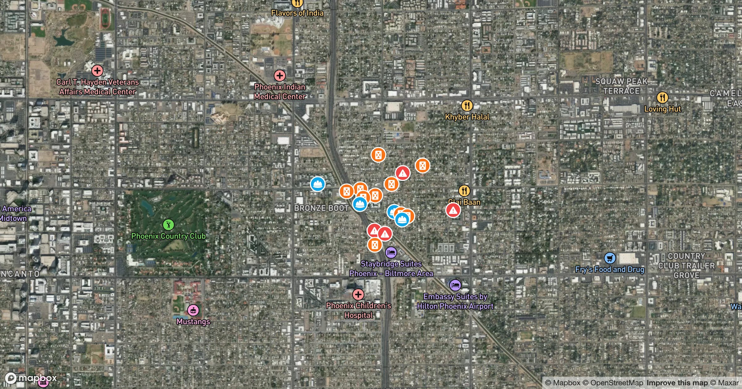 Mapping Your Sites on Satellite Imagery